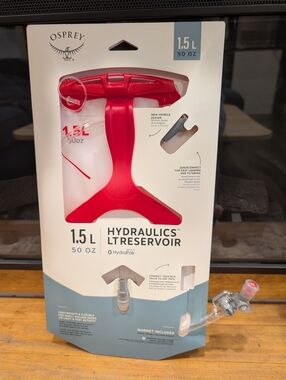Osprey Hydraulics LT Reservoir 1.5L 50oz Hydration Bag w Magnet bite valve NEW